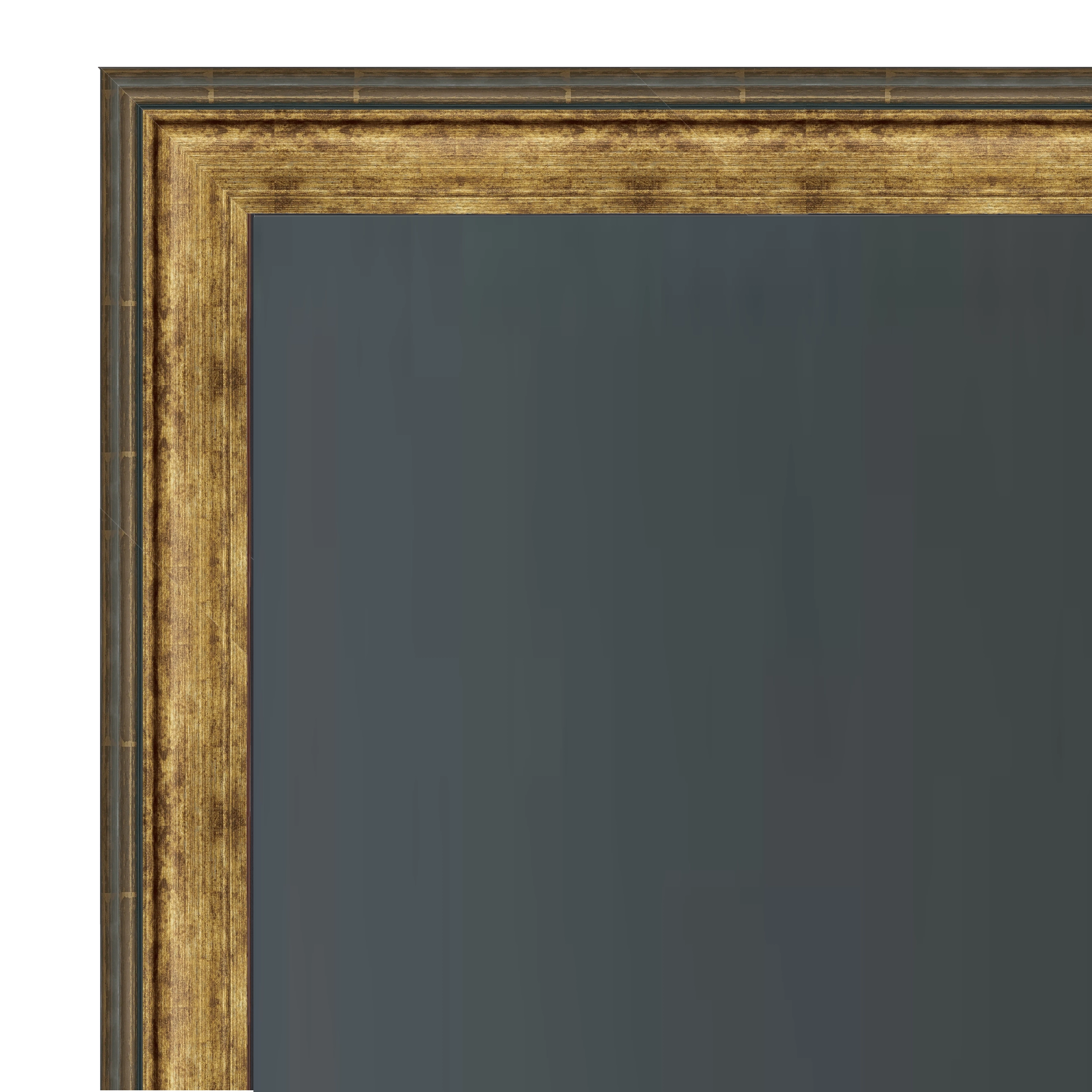 Ash Gold Modern TV Frame – Any Size, Custom Fit - Image 2