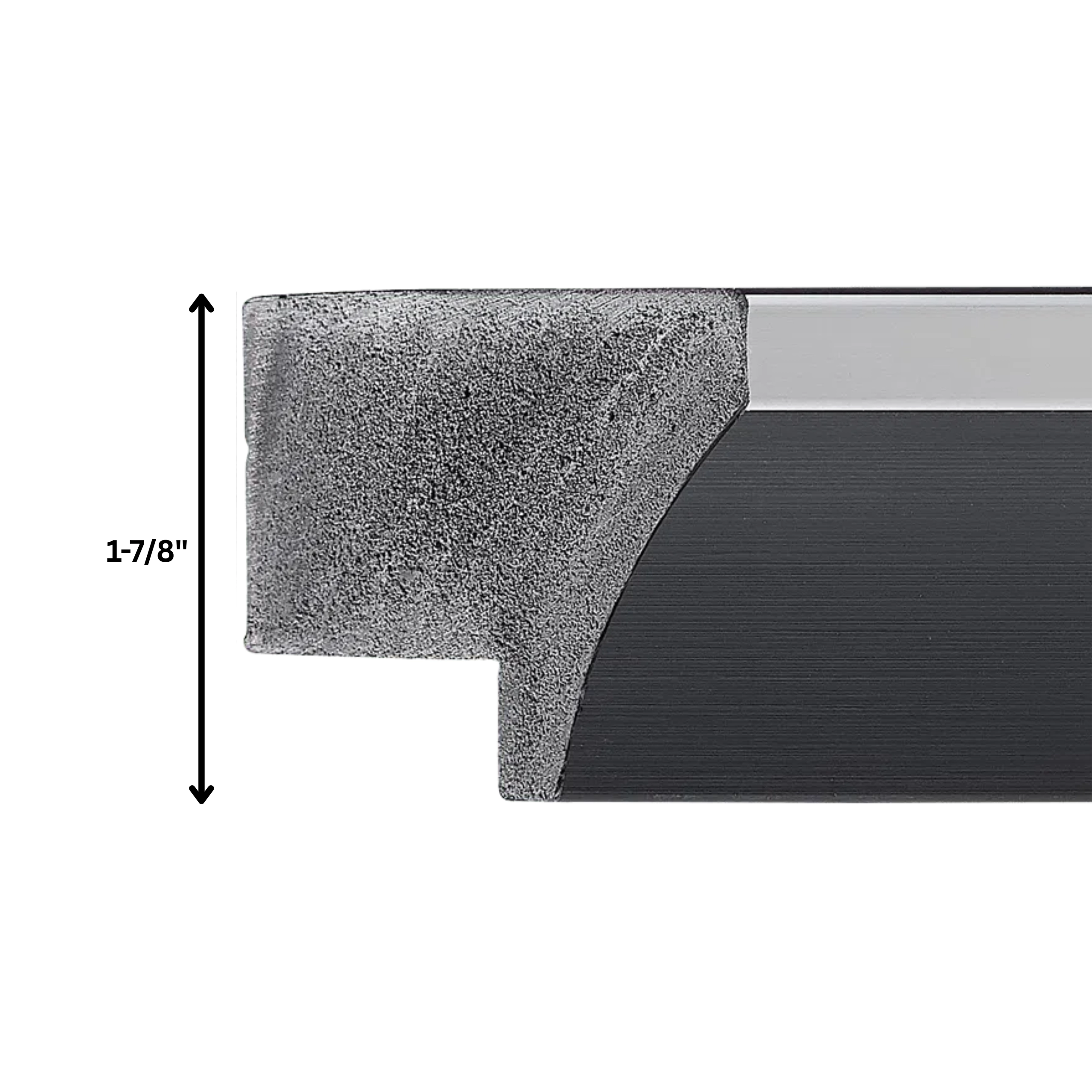 Onyx & Silver Modern TV Frame – Any Size, Custom Fit - Image 4