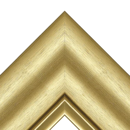 Gold Modern TV Frame – Any Size, Custom Fit