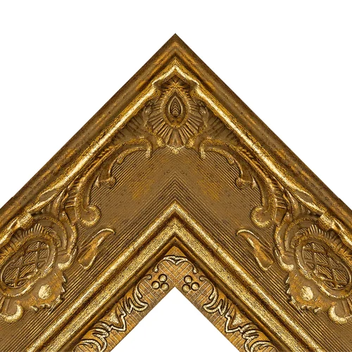 Gold Baroque Ornate TV Frame