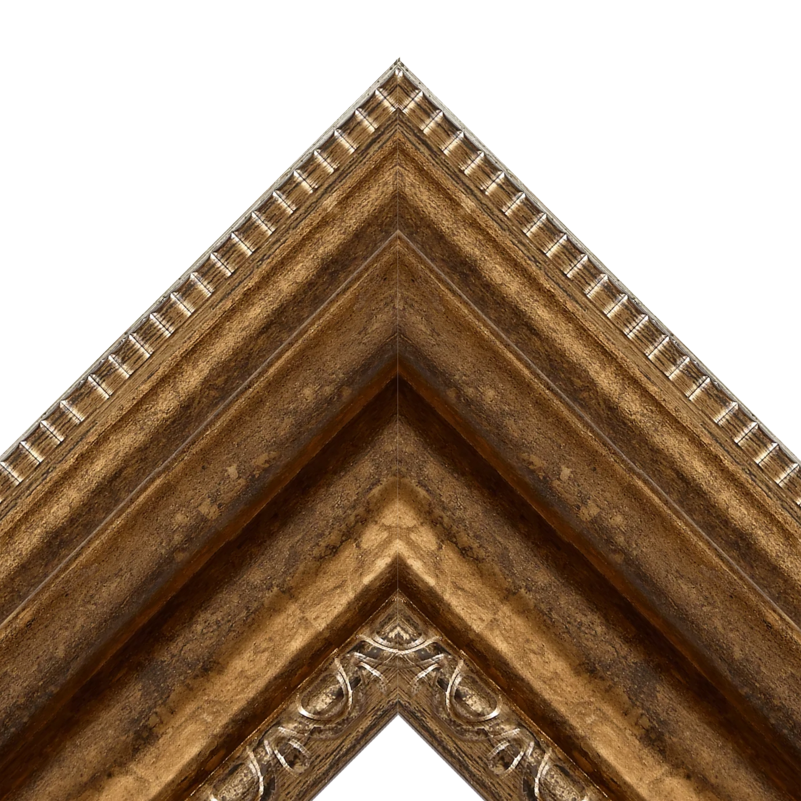 Bronze Ornate TV Frame – Any Size, Custom Fit