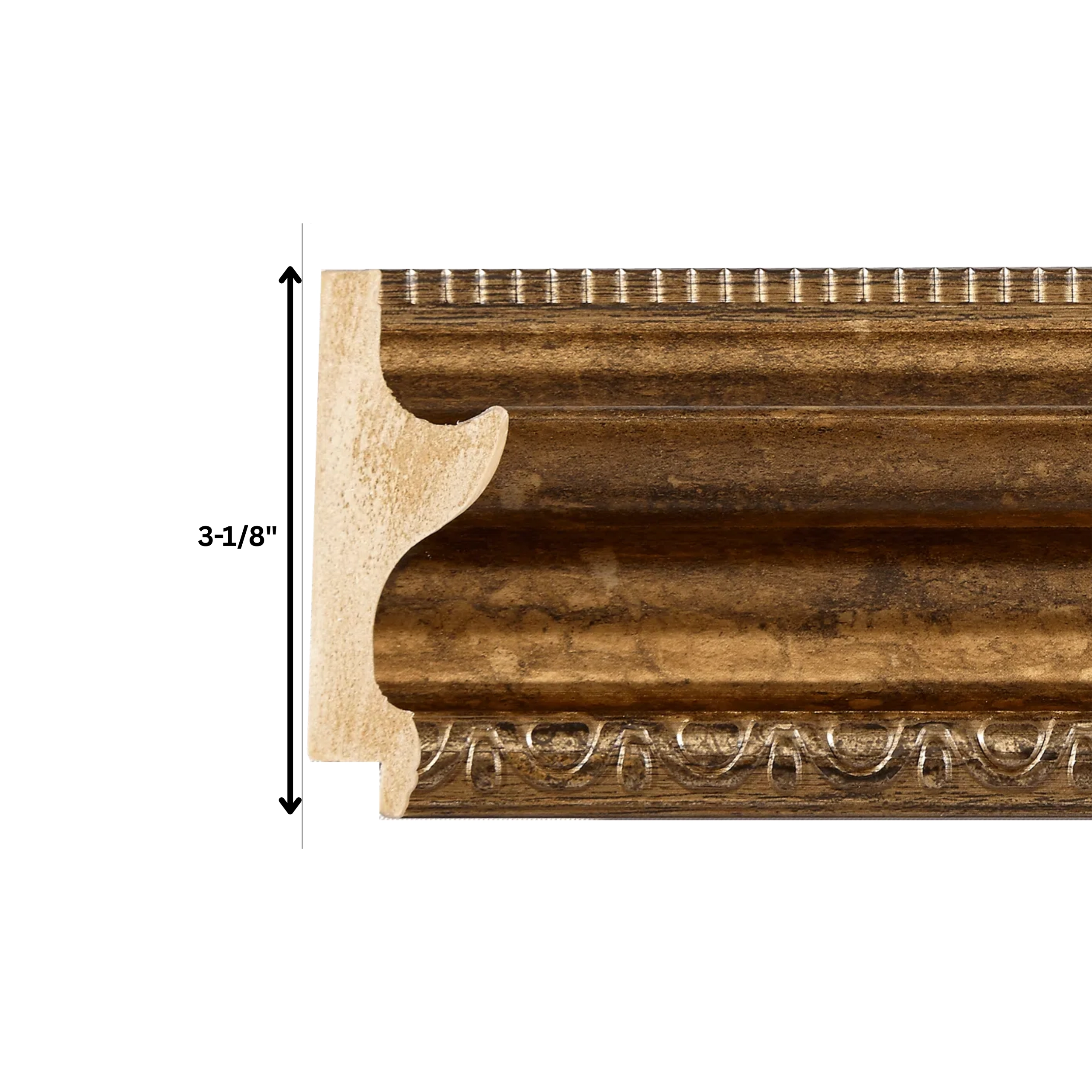 Bronze Ornate TV Frame – Any Size, Custom Fit - Image 4