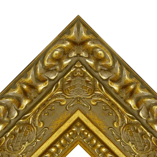Gold Ornate TV Frame – Any Size, Custom Fit