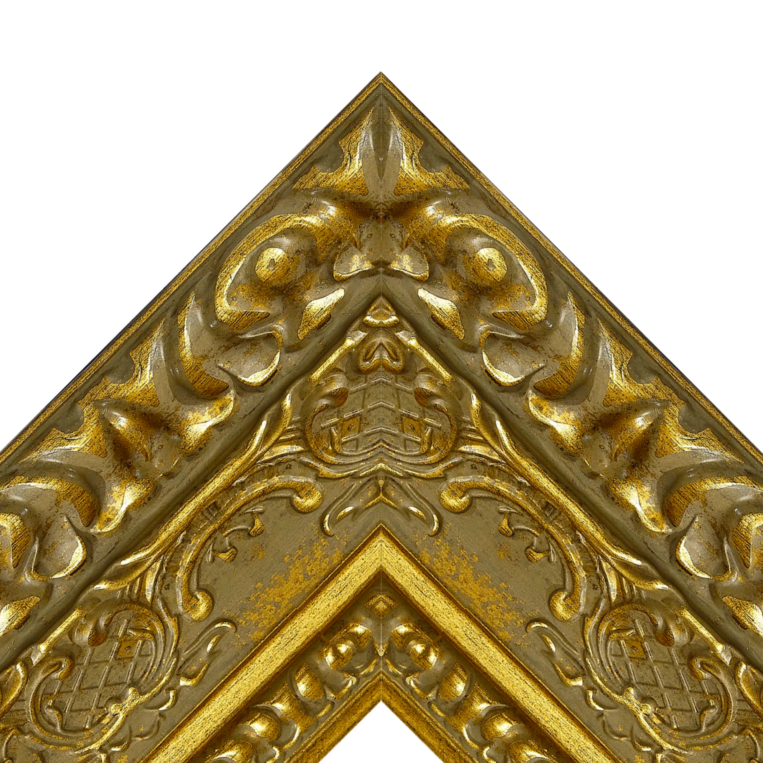 Gold Ornate TV Frame – Any Size, Custom Fit